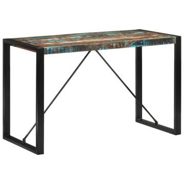 Dining Table 120x55x76 cm Solid Wood Reclaimed