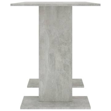 Dining Table Concrete Grey 110x60x75 cm Engineered Wood