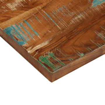 Table Top 50x40x3.8 cm Rectangular Solid Wood Reclaimed