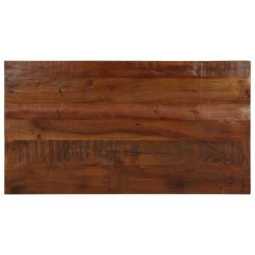 Table Top 100x70x2.5 cm Rectangular Solid Wood Reclaimed