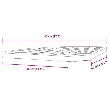 Parasol Base Weight with Handle for Cross Stand Parasols 14 kg