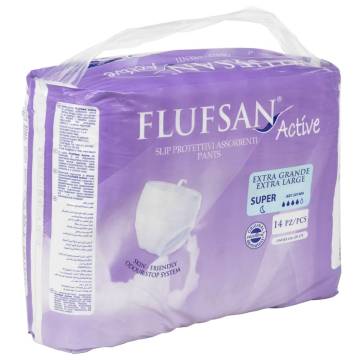 Flufsan Incontinence Pants for Adults 14 pcs Size XL