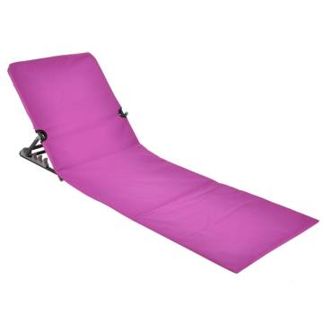 HI Foldable Beach Mat Chair PVC Pink