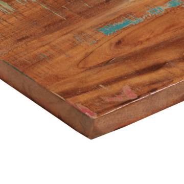 Table Top 70x30x3.8 cm Rectangular Solid Wood Reclaimed