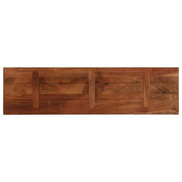 Table Top 120x40x2.5 cm Rectangular Solid Wood Reclaimed