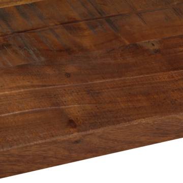 Table Top 120x40x2.5 cm Rectangular Solid Wood Reclaimed