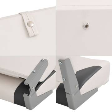 Boat Seat with Fixing Strap Foldable 41x36x48 cm