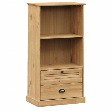 Bookcase VIGO 60x35x114.5 cm Solid Wood Pine