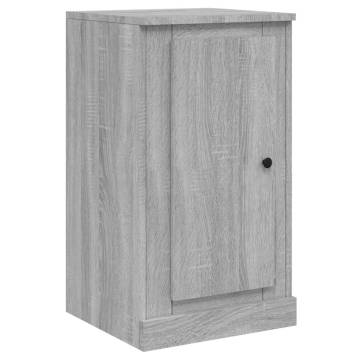 Sideboards 3 pcs Grey Sonoma Engineered Wood