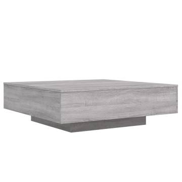 Coffee Table Grey Sonoma 100x100x31 cm Engineered Wood