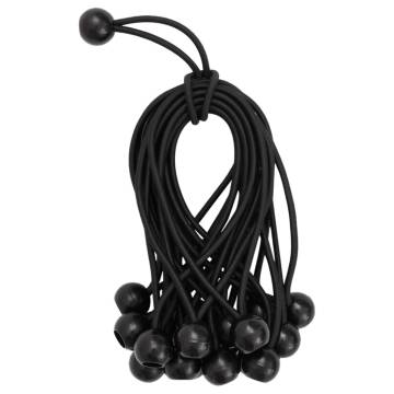 Bungee Cords with Balls 50 pcs 21 x 0.5 cm