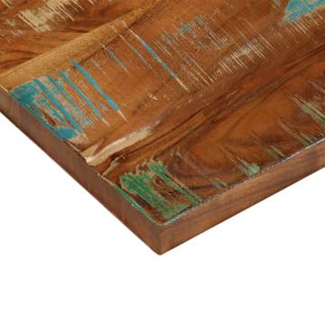 Table Top 40x30x3.8 cm Rectangular Solid Wood Reclaimed