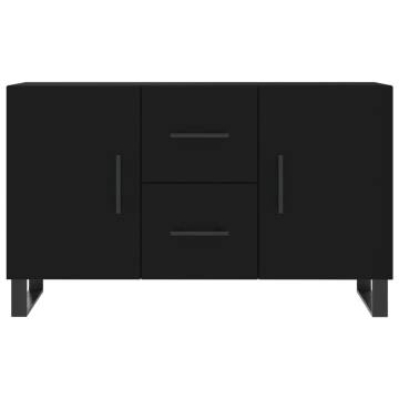 Sideboard Black 100x36x60 cm Engineered Wood