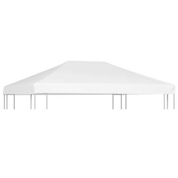 Gazebo Top Cover 270 g/m² 4x3 m White