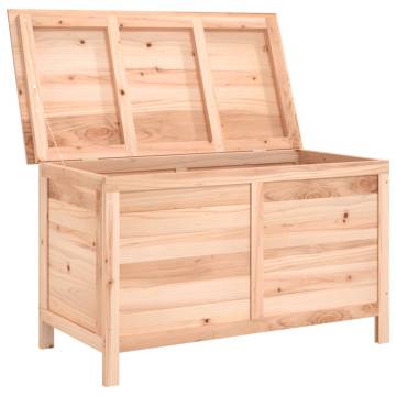 Outdoor Cushion Box 99x50x56.5 cm Solid Wood Fir