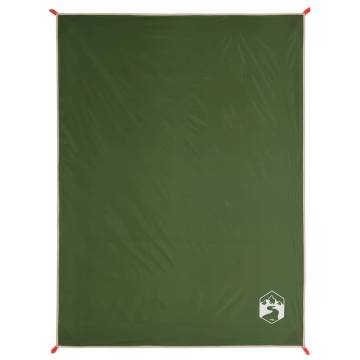 Picnic Blanket with Pegs Green 205x155 cm