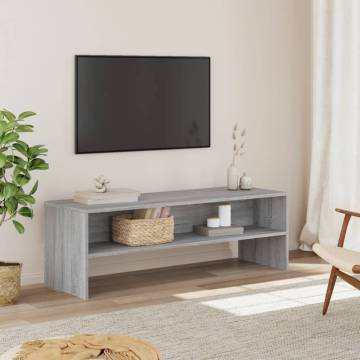 TV Cabinet Grey Sonoma 120x40x40 cm Engineered Wood