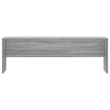 TV Cabinet Grey Sonoma 120x40x40 cm Engineered Wood