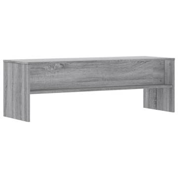 TV Cabinet Grey Sonoma 120x40x40 cm Engineered Wood