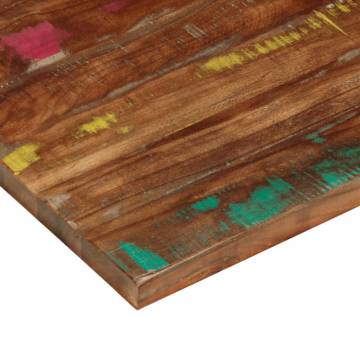 Table Top 120x50x3.8 cm Rectangular Solid Wood Reclaimed