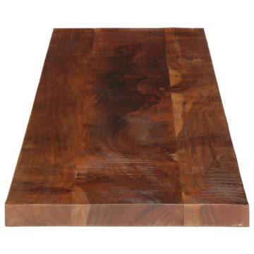 Table Top 180x40x2.5 cm Rectangular Solid Wood Reclaimed