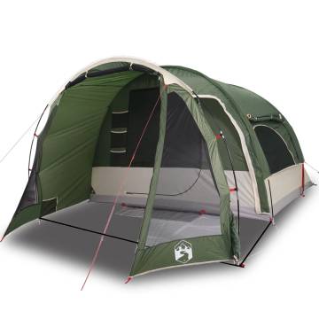 Family Tent 6-Person Green Waterproof