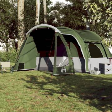 Family Tent 6-Person Green Waterproof