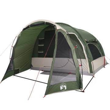 Family Tent 6-Person Green Waterproof