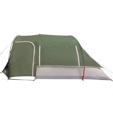 Family Tent 6-Person Green Waterproof