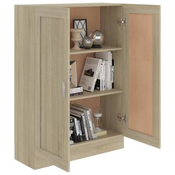 Book Cabinet Sonoma Oak 82.5x30.5x115 cm Engineered Wood