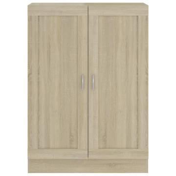 Book Cabinet Sonoma Oak 82.5x30.5x115 cm Engineered Wood