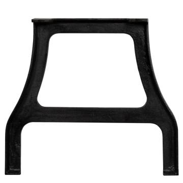 Coffee Table Legs 2 pcs A-Frame Cast Iron