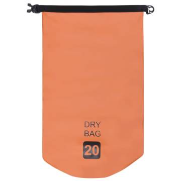 Dry Bag Orange 20 L PVC