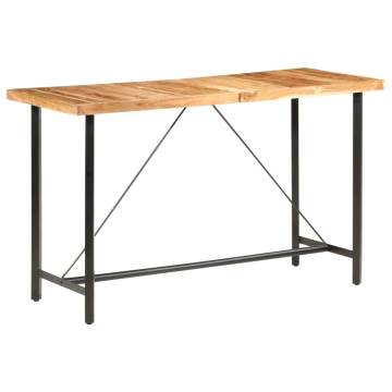 Bar Table 180x70x107 cm Solid Sheesham Wood