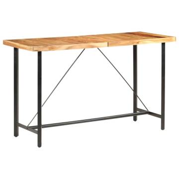 Bar Table 180x70x107 cm Solid Sheesham Wood