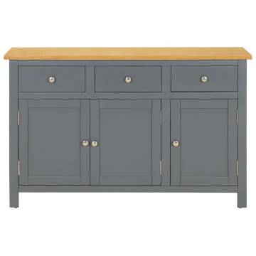 Sideboard 110x33.5x70 cm Solid Oak Wood