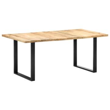 Dining Table 180x90x76 cm Solid Mango Wood