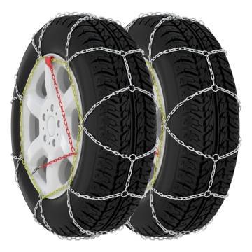 Car Tyre Snow Chains 2 pcs 9 mm KN60