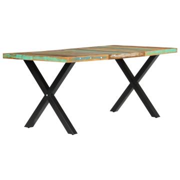 Dining Table 180x90x76 cm Solid Reclaimed Wood