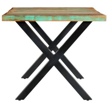 Dining Table 180x90x76 cm Solid Reclaimed Wood