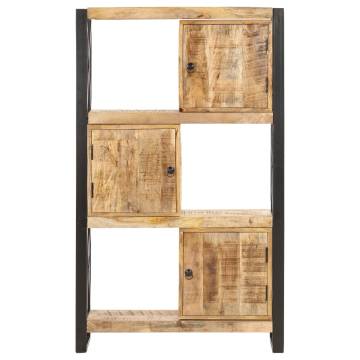 Bookshelf 90x30x150 cm Solid Mango Wood