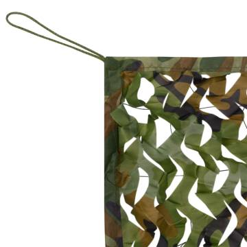 Camouflage Net with Storage Bag 5x5 m Green