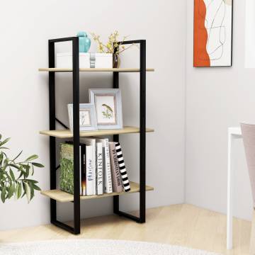 Storage Shelf Sonoma Oak 60x30x105 cm Engineered Wood