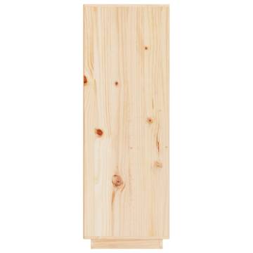 Highboard 60x40x116.5 cm Solid Wood Pine