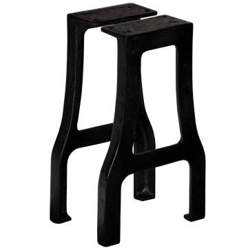 Bench Legs 2 pcs A-Frame Cast Iron