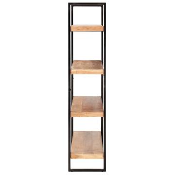 4-Tier Bookcase 160x40x180 cm Solid Acacia Wood