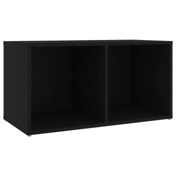 TV Cabinet Black 72x35x36.5 cm Engineered Wood