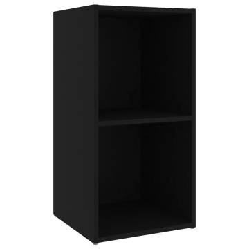 TV Cabinet Black 72x35x36.5 cm Engineered Wood