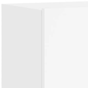 TV Cabinets Wall-mounted 2 pcs White 80x30x41 cm