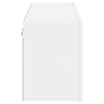 TV Cabinet Wall-mounted White 100x30x41 cm